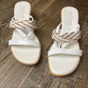 Italian Shoe Makers Wedge Sandals